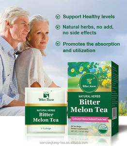 윈타운 공장 개인 라벨 건강 허브 보충제 쓴 멜론 밸런스 차 쓴 조롱박과 과일 티백 쓴 멜론 차 - Product Image 6