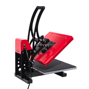 Presse à chaud manuelle pour t-shirts, plateau de 38 x 38 pouces, pression réglable, facile à utiliser, idéale pour les artisans DIY et les petites entreprises à petit budget - Product Image 3
