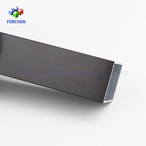 Perfiles de tubos de <span class=keywords><strong>aluminio</strong></span> anodizado negro 38x38 80x40 40x20 82x38 Perfiles de tubos de <span class=keywords><strong>aluminio</strong></span> cuadrados - Product Image 1