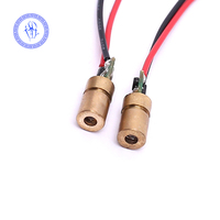 Module Laser à visée à points verts, de qualité industrielle, 1mw 5V, 520nm, à la mode