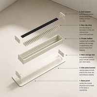 Grille de ventilation de sol rectangulaire ajustable de haute qualité 2 * 14 marron FL pour sortie d'air conditionné