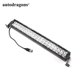 ไฟส่องสว่างแบบแถวคู่ Autodragons ขนาด 22.4 นิ้ว 120 วัตต์ สำหรับรถออฟโรด ไฟ LED บาร์สำหรับรถบรรทุกขนาด 22.4 นิ้ว สำหรับรถ Wrangler และรถแทรกเตอร์ - Product Image 4