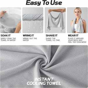Serviette de sol en microfibre personnalisée, antidérapante avec grip en silicone, séchage rapide, super absorbante pour le yoga chaud, le Pilates et le fitness - Product Image 4
