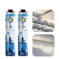GORVIA ITEM-W Mousse d'isolation expansive en PU pour l'hiver, à faible expansion, pour le remplissage des joints de fenêtres et de portes, pour la construction