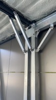 Panneau de toit pour conteneur personnalisé de 10 pieds Abri pour conteneur entrepôt extérieur et équipement de service d'ombrage pour parking à vendre