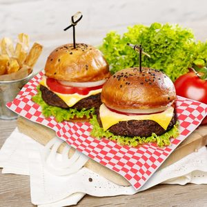 Factory Custom Printed LOGO Food <b>Wrapping</b> <b>Paper</b> Hamburger Burger Fried Food Snack Nature Custom Greaseproof <b>Paper</b> Sheet <b>Roll</b> - Product Image 4