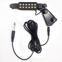 Acoustic Guitar Pickups are Guitar Accessories that can be installed without drilling holes and are easy to install