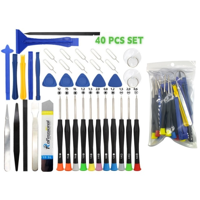 Professional Precision Universal Complete 40/42PCS Industrial DIY Electronics Repair Tool Set Screen Disassembly Tools for Smart