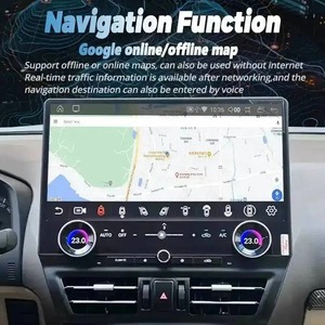 Radio para Auto Android 13 con GPS, Reproductor de Video Multimedia, Pantalla Táctil Carplay de 16.8 Pulgadas para Toyota Prado Land Cruiser 150 2010 2011-2021 - Product Image 6