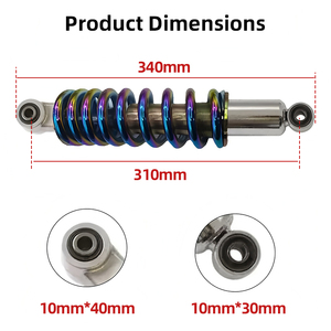 Amortiguador Trasero para Motocicleta Honda XR150 XR150L XR125, Suspensión Hidráulica - Product Image 2