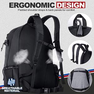 Bolsa de Lacrosse Multifuncional de Gran Capacidad, Mochila Deportiva Impermeable para Exteriores, Bolsa de Poliéster para Hockey sobre Hielo y Béisbol - Product Image 3