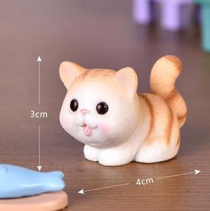 Produttore artigianato in resina miniature fai da te gatti carini Design in cartone di <span class=keywords><strong>moda</strong></span> decorazione per la casa ornamenti artigianali in resina fai da te - Product Image 6