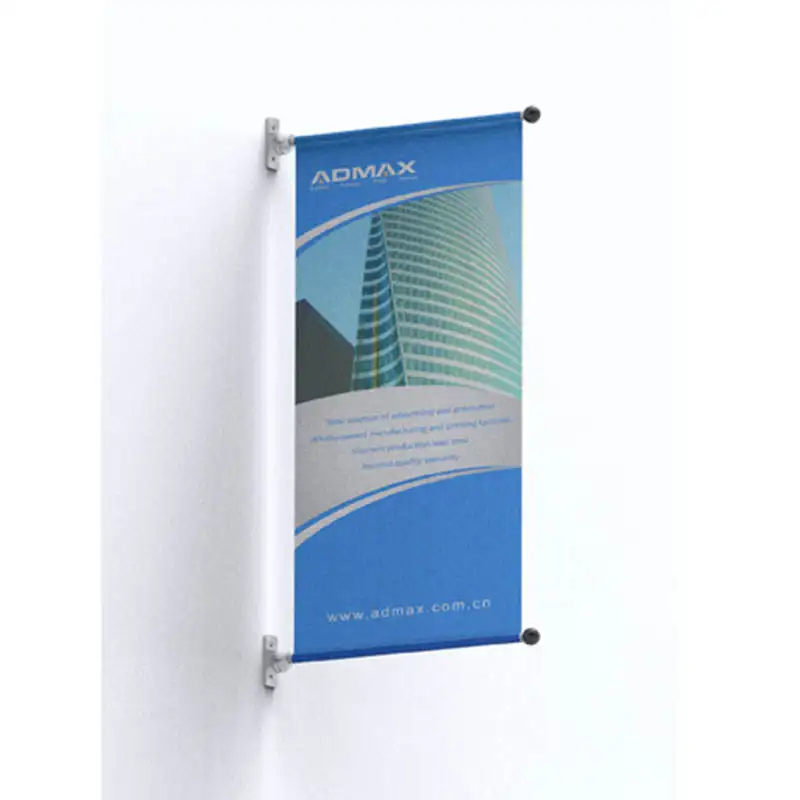 Novidades Publicidade ao ar livre Bandeiras e Banners Grande Impressão Personalizada Dupla Face Street Light Pole Display Banner Flag Sign