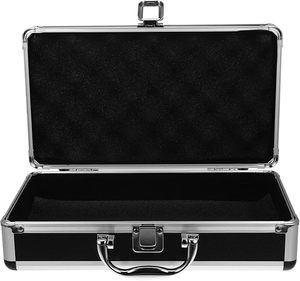 Caja <span class=keywords><strong>de</strong></span> Herramientas <span class=keywords><strong>de</strong></span> Aluminio Portátil, Reutilizable y con Cierre, <span class=keywords><strong>de</strong></span> Gran Capacidad, Multifuncional e Impermeable, para Herramientas, Joyería y <span class=keywords><strong>Maquillaje</strong></span> - Product Image 1