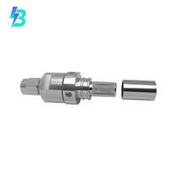Professional Accessories Supplier EZ-300-SM-X SMA EZ Connector Plug Male Pin 50 Ohms Push On EZ300SMX Free Hanging In-Line