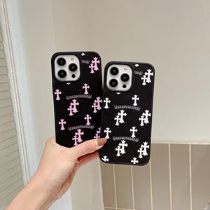 Funda <span class=keywords><strong>de</strong></span> Teléfono <span class=keywords><strong>de</strong></span> Lujo con Cruz <span class=keywords><strong>de</strong></span> <span class=keywords><strong>Cristo</strong></span> para iPhone 15 14 13 12 11 Pro Max 16 17, Protección <span class=keywords><strong>de</strong></span> Lente, Carcasa Rígida <span class=keywords><strong>de</strong></span> PC - Product Image 1