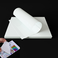 Feuille diffuseur de lumière LED en plastique PVC brillant