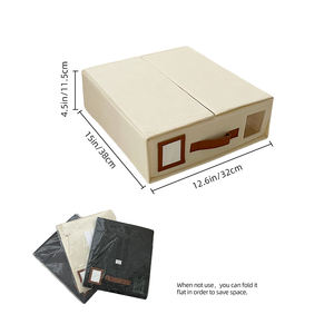 Caja de Almacenamiento Personalizada para Exportación de Tela no Tejida para Ropa y Armario Debajo de la Cama con Tapa para Uso en Oficina - Product Image 2