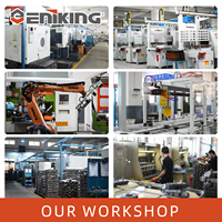 Eniking EK-2400 300kg EN5 Cierrapuertas Hidráulico de Piso de Cilindro Único de Acero Inoxidable de Alta Resistencia Moderno Ajustable CE