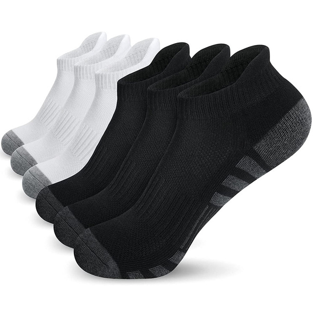 Sports Socks Anti-Bacterial Casual Crew Sweat-Absorbing Men's for Spring