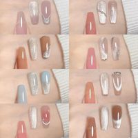 Poudre à ongles magnétique effet œil de chat chromé, paillettes métalliques caméléon pour nail art, pour vernis gel, DIY, salon de manucure à domicile (Lune Blanche)