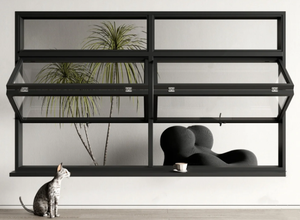 Cửa sổ gấp nhôm cửa sổ gấp cửa sổ gấp bên ngoài - Product Image 3