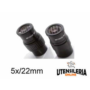 Par de oculares de 5x/22mm para estereomicroscopio - Product Image 1