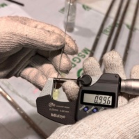 Fil de Nitinol super élastique en alliage nickel-titane à mémoire de forme pour ressorts orthodontiques médicaux