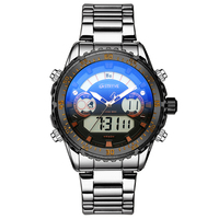 Montres pour hommes STRYVE, marque de luxe, montres de sport en acier pour hommes, montre à quartz numérique étanche, Relogio Masculion