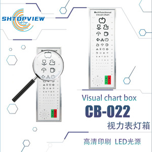 Tabla de Visión para Niños con Luz LED, 5m, Uso Doméstico, Prueba de Jardín de Infancia, Patrón de Dibujos Animados Estándar, Material PMMA Rectangular - Product Image 3
