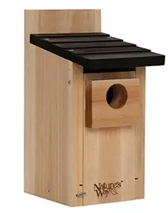 定制制造批发木质鸟巢盒安装木质鸟笼
