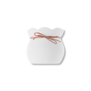 Vase décoratif Art Déco en forme tressée (lot <span class=keywords><strong>de</strong></span> 2) – <span class=keywords><strong>Pot</strong></span> <span class=keywords><strong>de</strong></span> fleurs/vase en plastique léger et durable pour la décoration intérieure – Incassable et réutilisable - Product Image 3