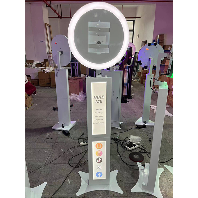 Selfie Roamer iPad Photo Booth Machine Wedding Ring Light Portable Ipad Photo Booth 10.2/10.9/11/12.9inch