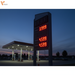 ป้ายไฟ LED/ป้ายแสดงราคา LED สำหรับปั๊มน้ำมัน - Product Image 6