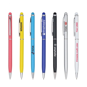 Bút bi kim loại cá nhân hóa, khắc laser logo tùy chỉnh, bút mảnh dành cho doanh nghiệp, nhiều màu sắc, ngòi 1.0mm - Product Image 3