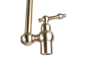 Robinet de <span class=keywords><strong>cuisine</strong></span> mural moderne pivotant à 720 ° en laiton massif, robinet froid simple avec remplissage de pot extensible pour évier de <span class=keywords><strong>cuisine</strong></span> - Product Image 4