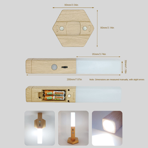 Luz Magnética 3 en 1 de 2700K-3000K con Sensor de Movimiento Inteligente, Funciona con Batería, para Armario, Dormitorio, Pasillo, Escalera - Product Image 3
