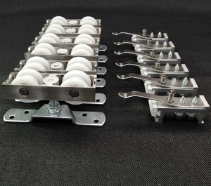 Phần Cứng Tường Phân Vùng Di Chuyển Phần Cứng Cửa Trượt Bằng Gỗ Đối Xứng Đồng Bộ - Product Image 5