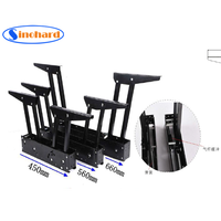 Le mécanisme de levage de table papillon SINOHARD transforme votre table basse en table à manger pour 6 personnes