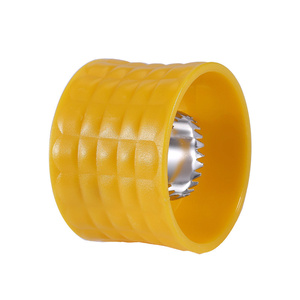 <b>Kitchen</b> <b>Accessories</b> Convenient Corn Peeling Tool Stainless Steel Corn Planer Plastic Corn Kernel Separator - Product Image 5