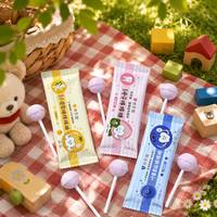 Halal Certified Sugar-Free Xylitol Lollipop Multi-Colored Hard Candy Individual Packing Wholesale 4-6g 2-Year Shelf Life