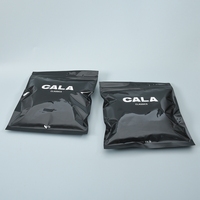 Sac de pochette debout 3.5g imprimé sur mesure, feuille aluminisée, emballage en plastique anti-odeur, sacs ZipLock en Mylar pour vêtements