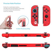 Étui de protection personnalisé OEM pour Nintendo Switch, coque intégrale antidérapante, antichoc, en PC rigide, accessoires de jeu