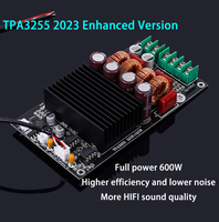 BRZHIFI fabrika SAMP-100 TPA3255 2x300W 600W yüksek güç dijital sınıf D alüminyum HIFI amplifikatör kurulu 2 kanallı 150W
