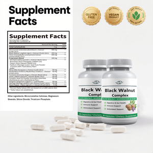 Oem תווית פרטית Woemwood פרמיה שחור אגוז ציפורן צבע עבור תמיכה לניקוי פנימי, תוספת צמחי מרפא - Product Image 3