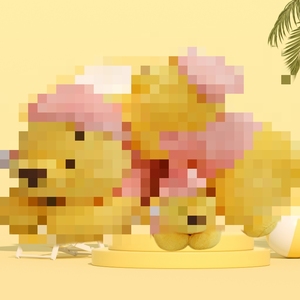 Osos de Peluche de Dibujos Animados <span class=keywords><strong>Famosos</strong></span> al por Mayor, Regalos para Niños, Muñecos de Peluche de Anime, Juguetes de Peluche de Personajes de Dibujos Animados para Niños y Niñas - Product Image 1