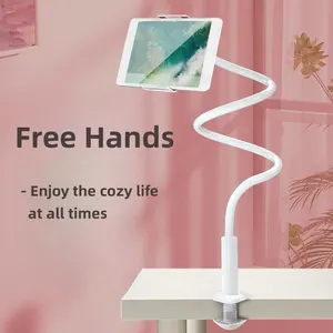 Universal Extendable Phone Tablet Mount Lazy Long Arm Tablet Holder For Bed And Desks