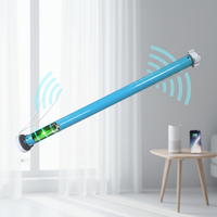 Motor Inteligente WiFi Tuya para Persianas Enrollables, para Tubo de 37/38 mm, Motor Tubular Eléctrico Automático para Cortinas, Control Remoto por Aplicación