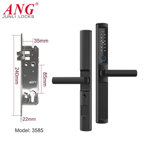 WiFi TT Tuya Khóa Thông Minh Ứng Dụng Khóa Cửa Vân Tay Khách Sạn Kỹ Thuật Số Chống Nước IP66 - Product Image 6