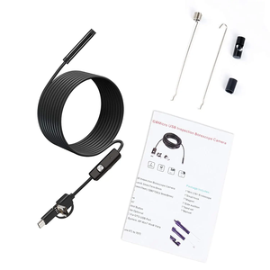 Outil d'inspection de réparation industrielle OEM Endoscope 3In1 Interface TYPE-C USB 640*480 5.5mm 1.5m 6LED Caméra endoscope pour <span class=keywords><strong>Android</strong></span> - Product Image 5